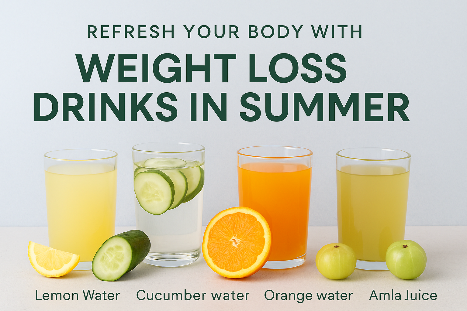 Weight Loss Drinks in Summer