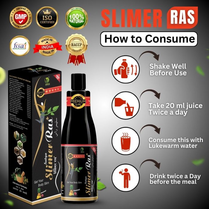 New Slimer Ras Ayurvedic Weight Loss Syrup For Men and Women - Image 4