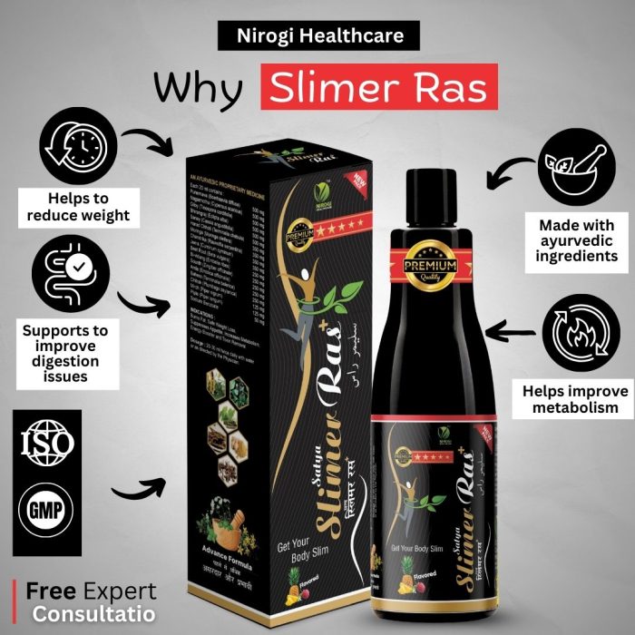 New Slimer Ras Ayurvedic Weight Loss Syrup For Men and Women - Image 5