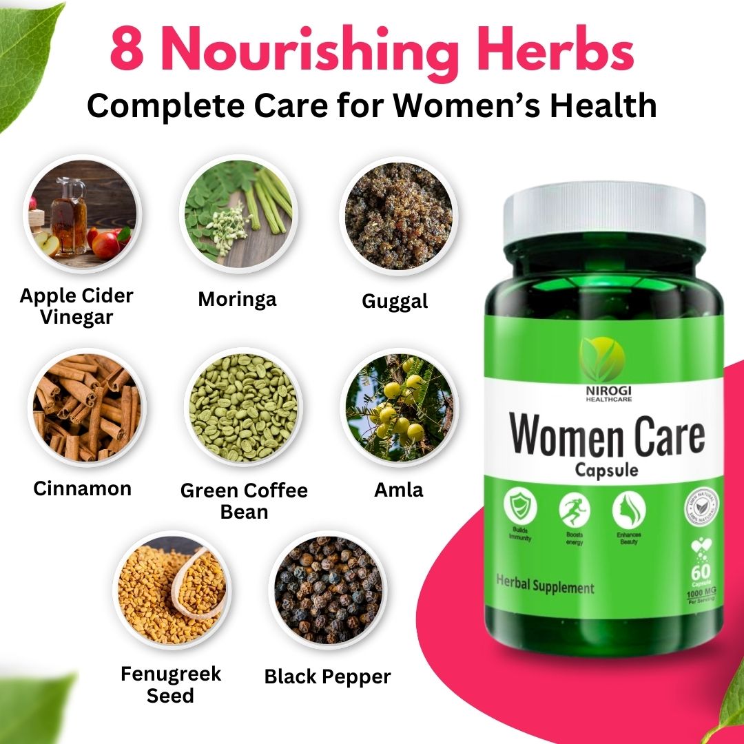 Women Care Capsule – Boost Immunity & Energy | Herbal Supplement (30 ...