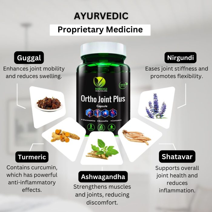 Ortho Joint Plus Natural Joint Support – 60 Capsules - Image 3
