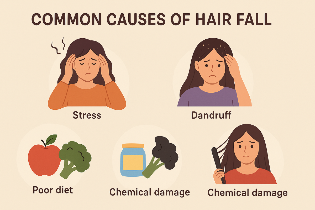 Causes of Hair Fall