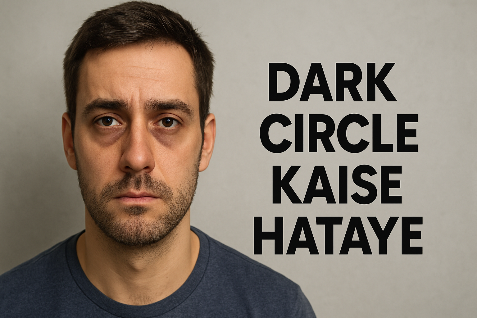 Dark Circle Kaise Hataye